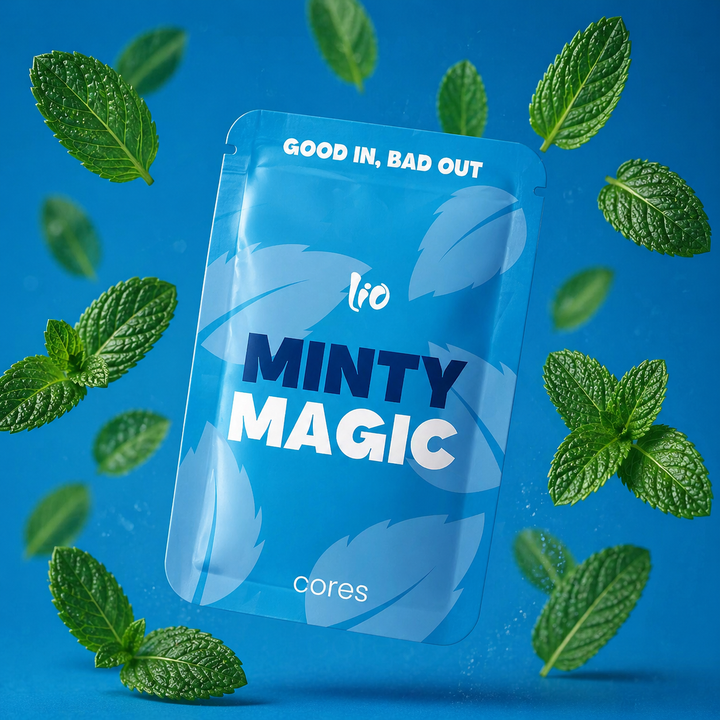 Lio organic flavor cores for craving moments